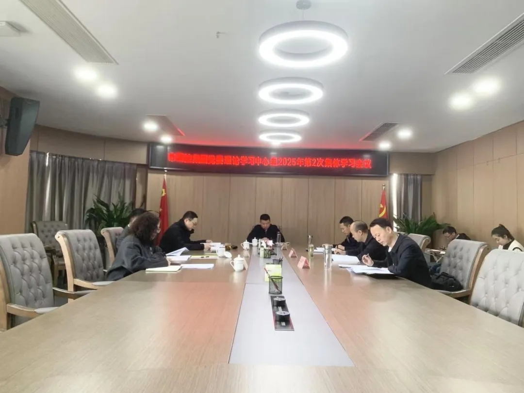 市国控集团举行党委理论学习中心组2025年第2次集体学习暨深入贯彻中央八项规定精神学习教育
