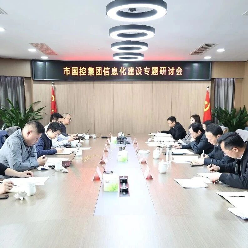 市国控集团召开信息化建设专题研讨会